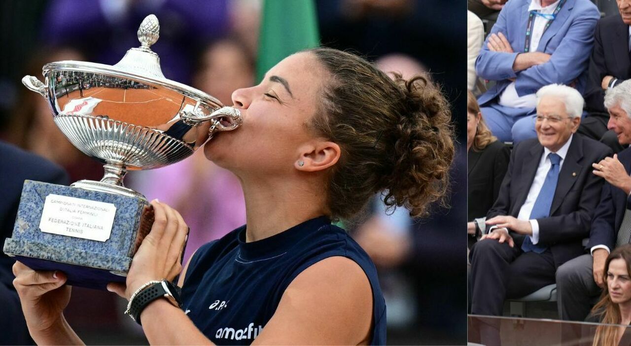 paolini vince gli internazionali a roma 40 anni dopo l ultima italiana battuta coco gauff davanti a mattarella jasmine non mi sembra vero