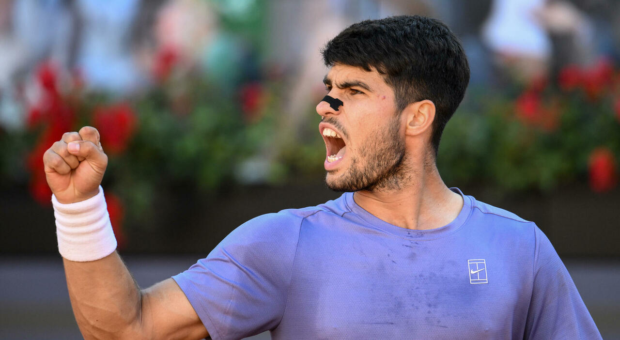 alcaraz cerotto perchè lo indossa agli internazionali di roma ecco a cosa serve