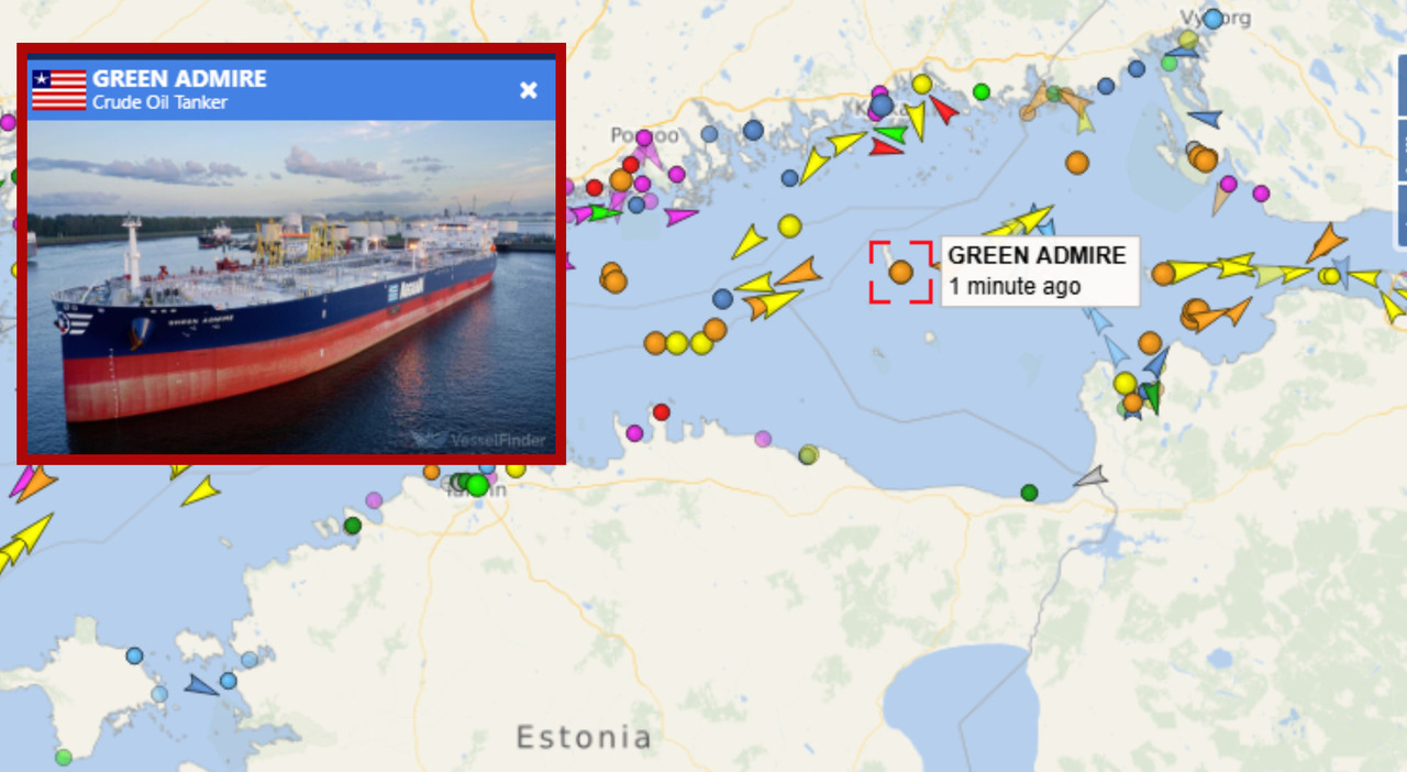 guerra delle petroliere la russia blocca nave greca nel mar baltico alta tensione con lestonia nato allertata