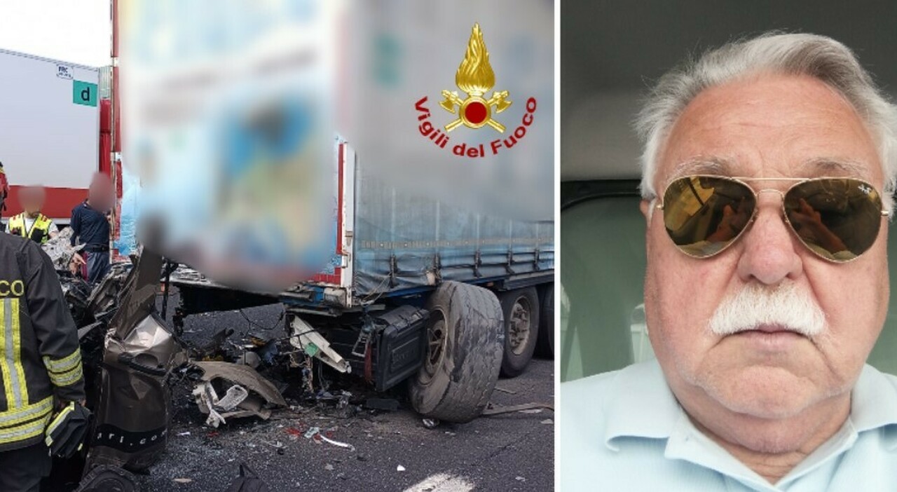 emilio gambon muore a 79 anni nell incidente in a4 il suo furgone si è schiantato contro un tir in un tratto con rallentamenti