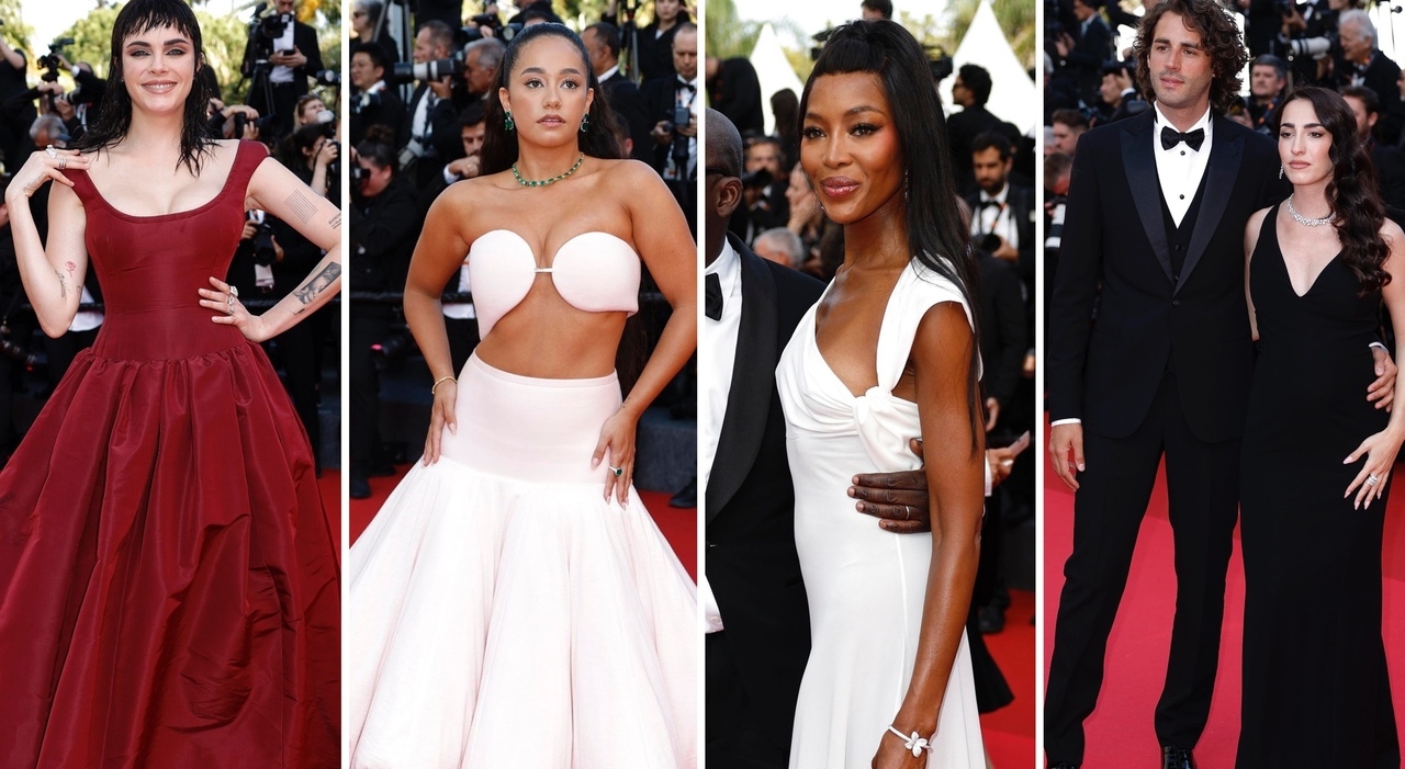 Cannes 2024: Pagelle Look a Colori! Tamberi e Moglie Stupiscono, Naomi Campbell Regina di Bianco