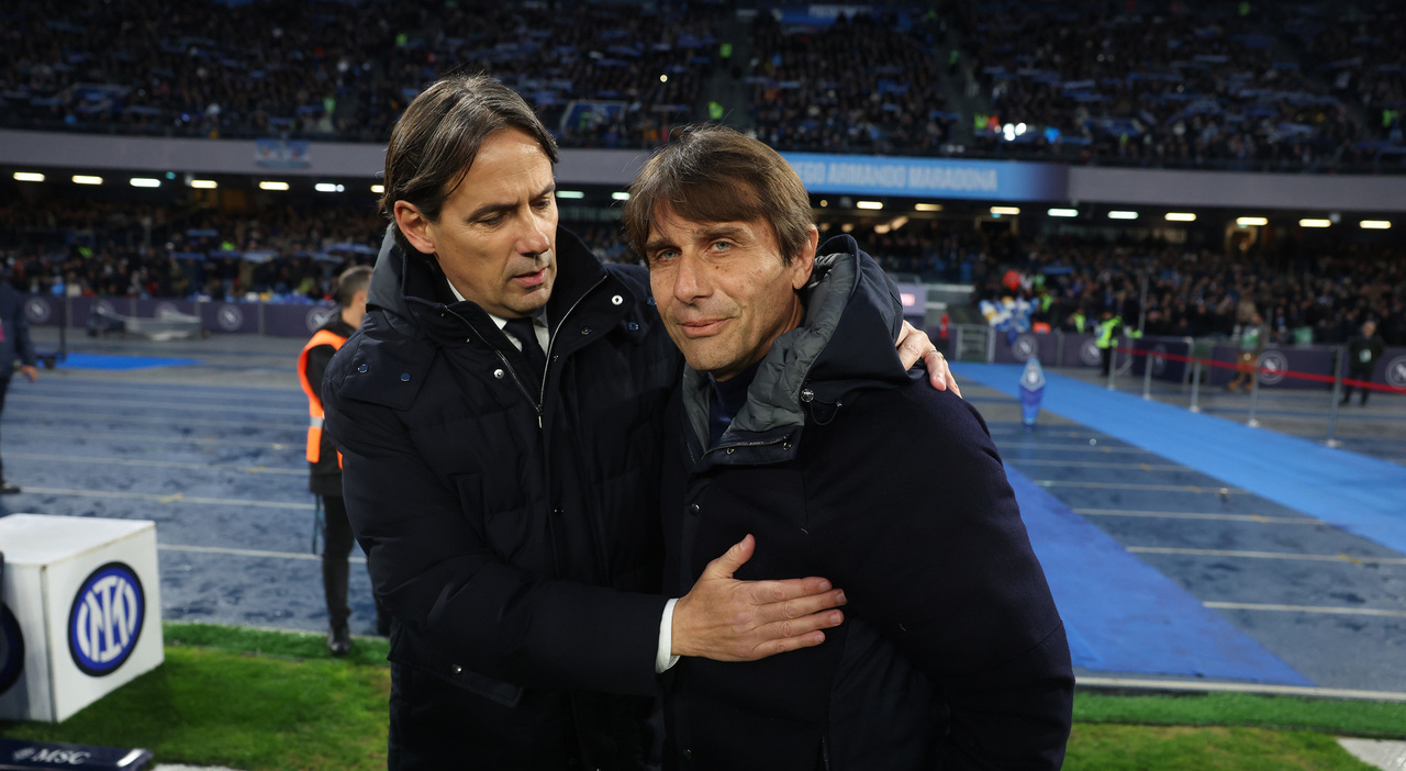 Conte e Inzaghi: la lotta scudetto tra Napoli e Inter vista dalla panchina Conte e Inzaghi: la lotta scudetto tra Napoli e Inter vista dalla panchina