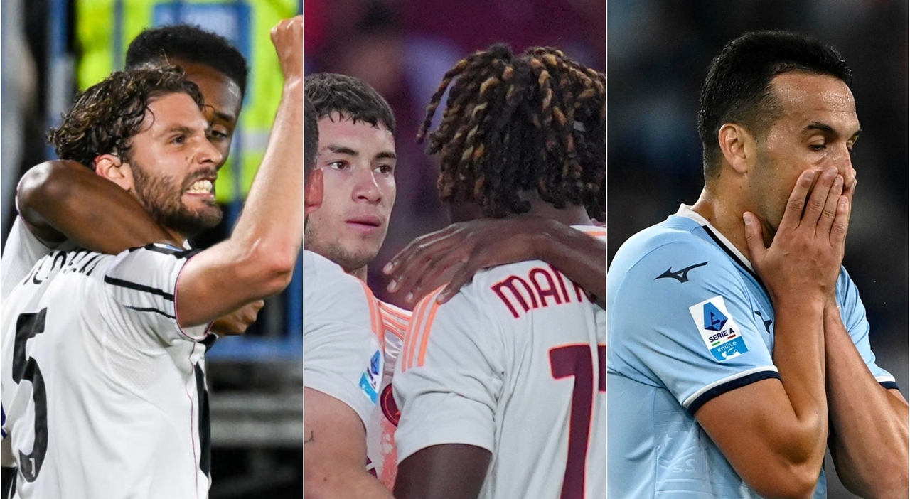Roma, la vittoria a Torino non basta: giallorossi in Europa League, la Juve in Champions. Lazio fuori dalle coppe europee Roma, la vittoria a Torino non basta: giallorossi in Europa League, la Juve in Champions. Lazio fuori dalle coppe europee