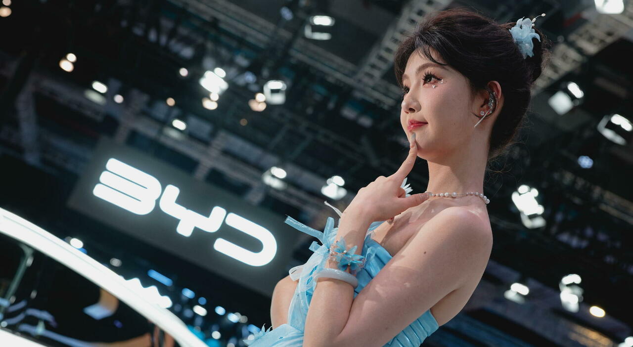 BYD ad Auto Shanghai 2025