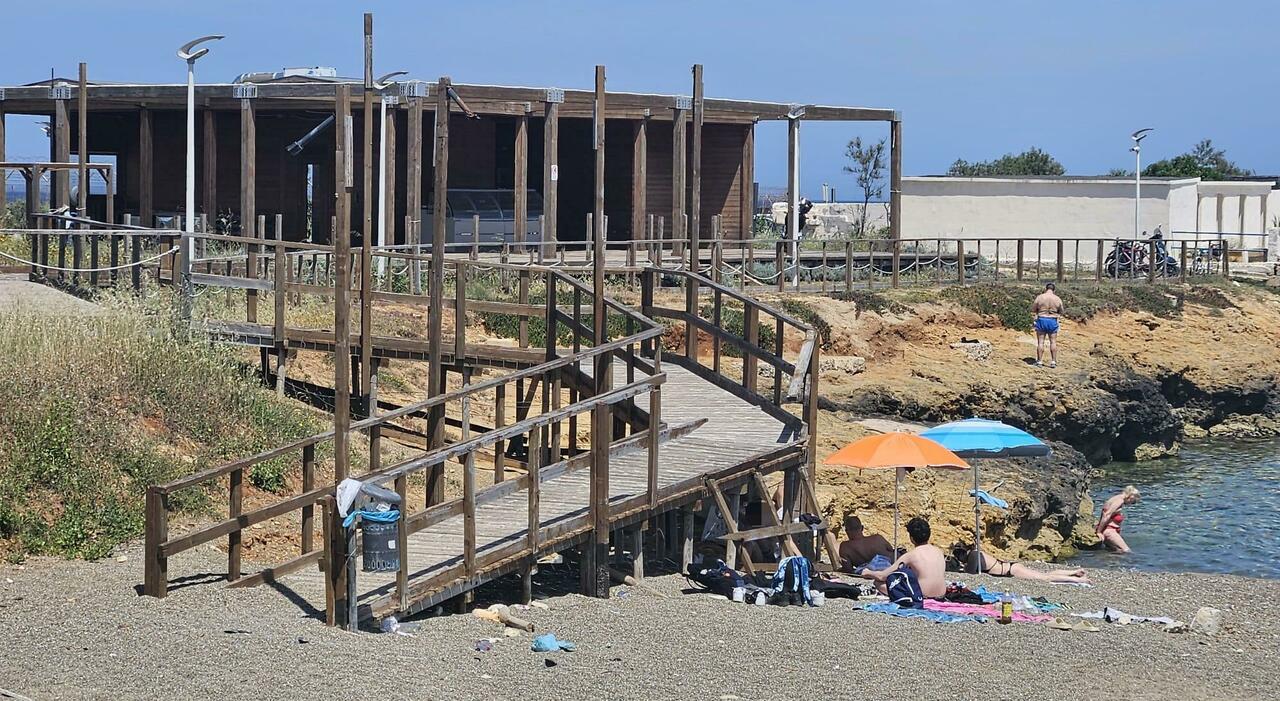 escluso l unico partecipante al secondo bando per cala materdomini anche quest anno estate senza servizi