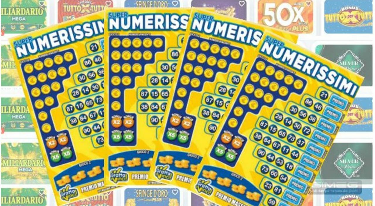 Con 10 euro vince 2 milioni, colpaccio a Monte San Vito con il Gratta e Vinci ?Super Numerissimi? Con 10 euro vince 2 milioni, colpaccio a Monte San Vito con il Gratta e Vinci ?Super Numerissimi?