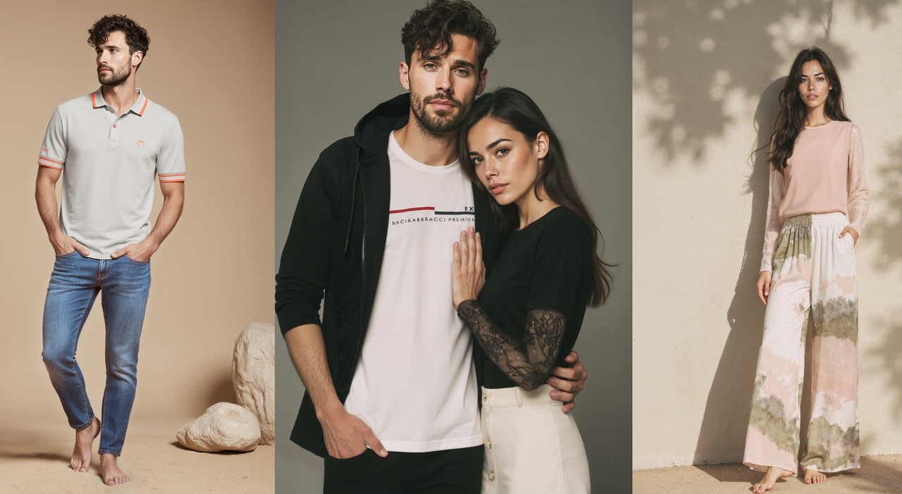 2WATCH rivoluziona il fashion: la campagna Adv di Baci & Abbracci nasce dall'Intelligenza Artificiale