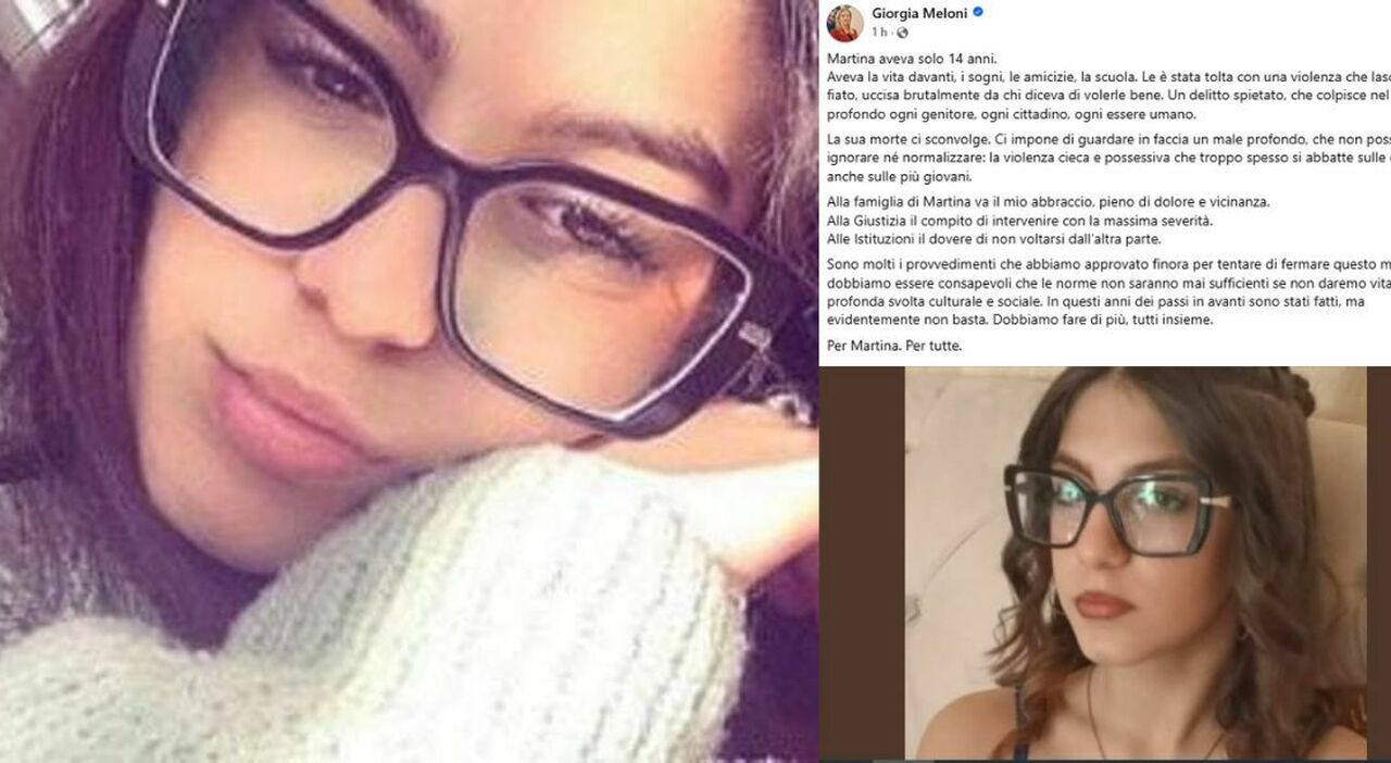 martina carbonaro meloni omicidio spietato che lascia senza fiato serve profonda svolta culturale