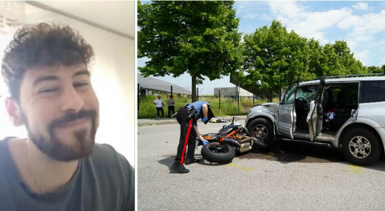 matteo tomasi muore a 25 anni nell incidente tra la sua moto e un auto da Ilgazzettino.it matteo tomasi muore a 25 anni nell incidente tra la sua moto e un auto