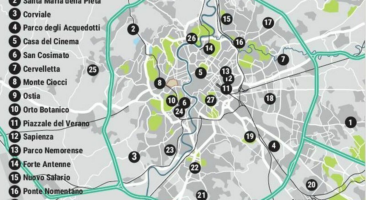 Scopri le location delle arene e delle proiezioni gratuite per quest’anno