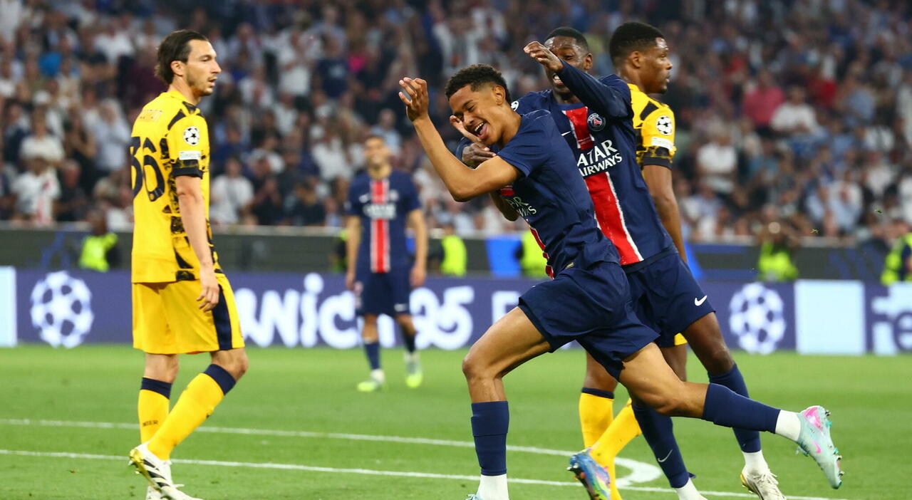 Inter-Psg, le pagelle della finale: Doué (8,5) devastante, Kvara (8) chiude i giochi, Hakimi (7,5) ovunque. Barella (4,5)