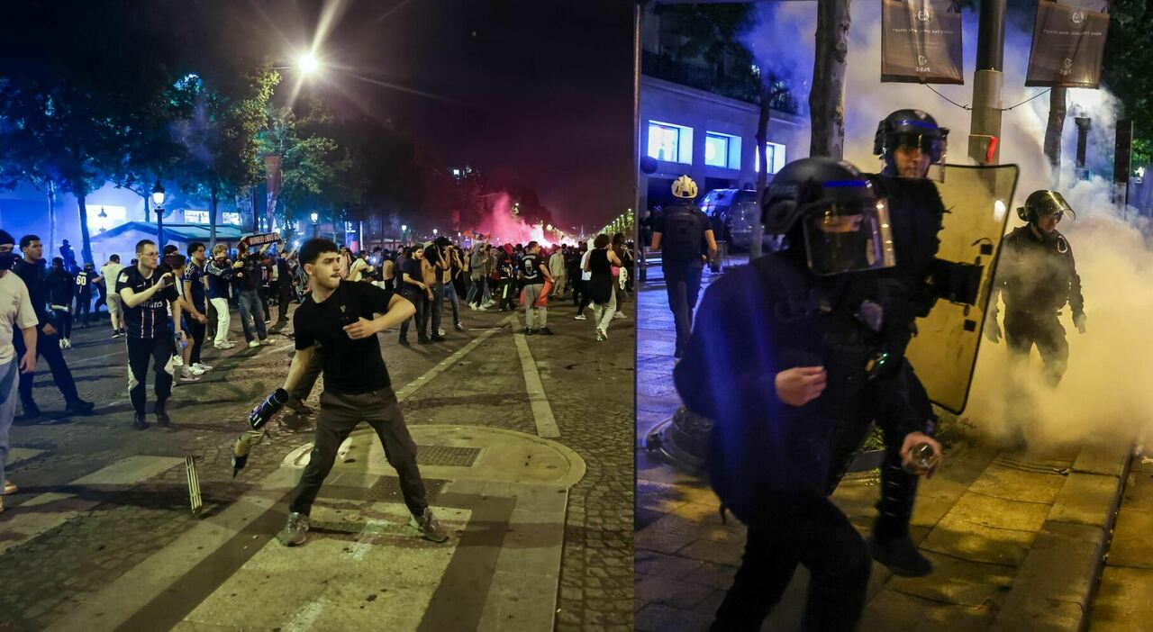 Psg, la festa per la Champions è un incubo: morto 17enne a Dax, tifosi devastano gli Champs Elysées, auto sulla folla a Grenoble, 294 arresti Psg, la festa per la Champions è un incubo: morto 17enne a Dax, tifosi devastano gli Champs Elysées, auto sulla folla a Grenoble, 294 arresti