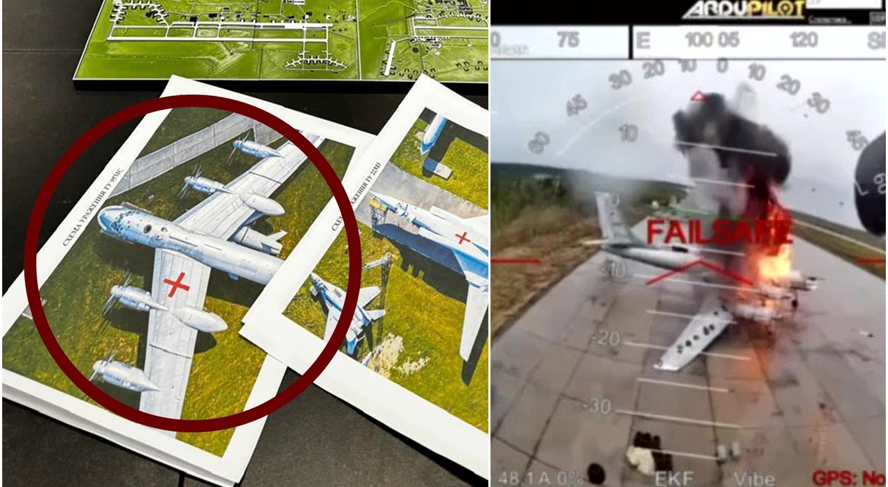 Attacco dei servizi segreti ucraini, la «croce rossa» sui bombardieri russi: cosa significa? Così Kiev ha scatenato la reazione a catena nelle basi di Putin Attacco dei servizi segreti ucraini, la «croce rossa» sui bombardieri russi: cosa significa? Così Kiev ha scatenato la reazione a catena nelle basi di Putin
