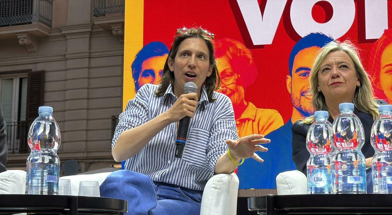 Schlein a Bari: «I referendum un Schlein a Bari: «I referendum un