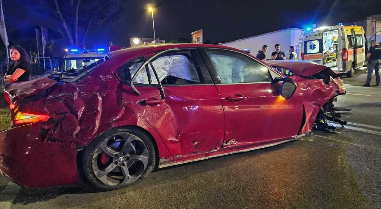 Una fuga spericolata sul Gra a 160 km/h e lo scontro che l’ha interrotta