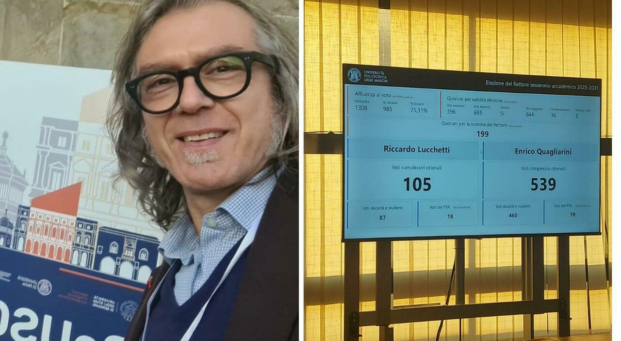Univpm, il nuovo rettore è Enrico Quagliarini con 539 preferenze: sconfitto Lucchetti (105 voti) Univpm, il nuovo rettore è Enrico Quagliarini con 539 preferenze: sconfitto Lucchetti (105 voti)