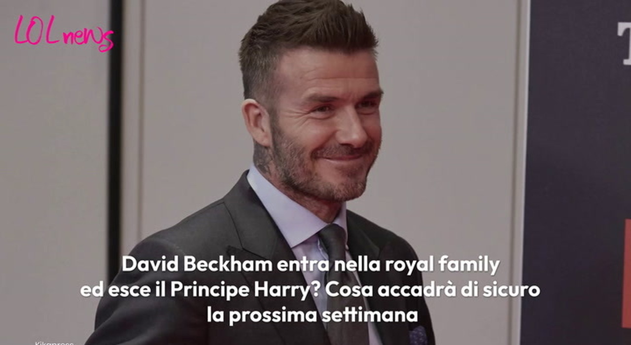 David Beckham nella royal family? Intanto il Principe Harry prende le distanze VIDEO