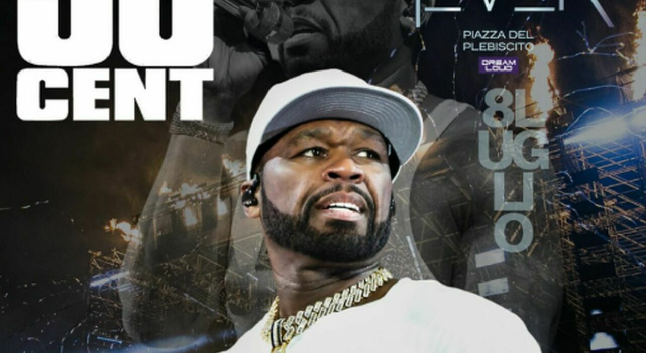 50 Cent in concerto a Napoli l 50 Cent in concerto a Napoli l