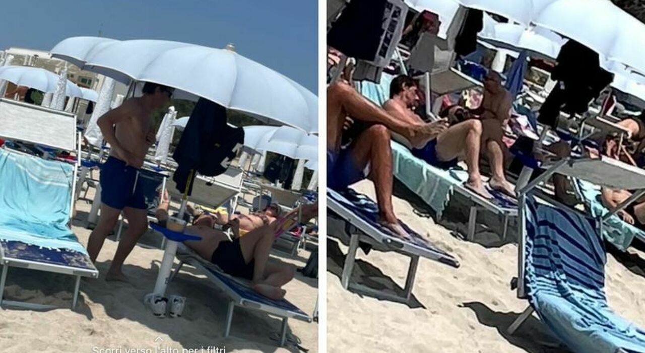 Antonio Conte in vacanza nel suo Salento dopo lo scudetto. Al mare con i fratelli per ricaricare le pile Antonio Conte in vacanza nel suo Salento dopo lo scudetto. Al mare con i fratelli per ricaricare le pile