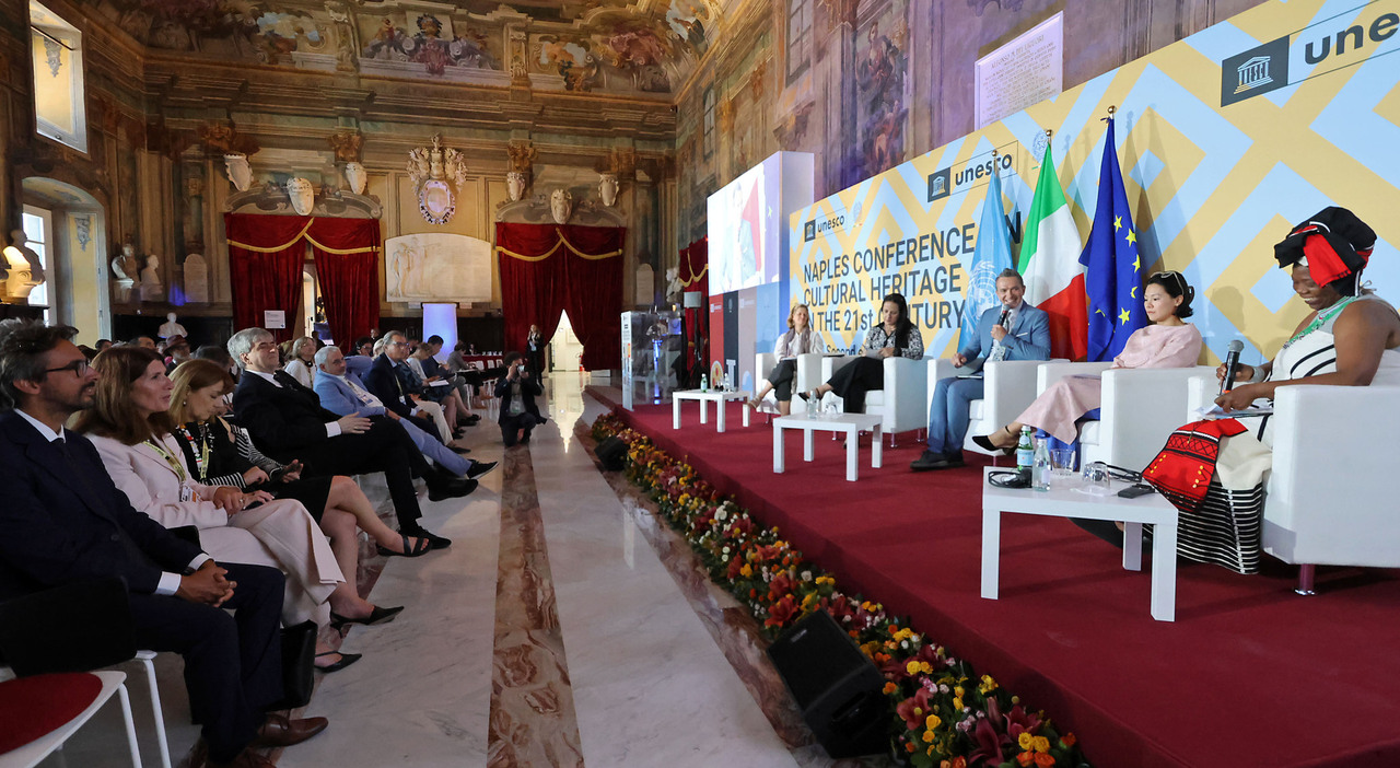 Vertice Unesco a Napoli, Maria Rosaria Covelli: «Grazie a questo vertice internazionale Castel Capuano ritornerà a splendere» Vertice Unesco a Napoli, Maria Rosaria Covelli: «Grazie a questo vertice internazionale Castel Capuano ritornerà a splendere»