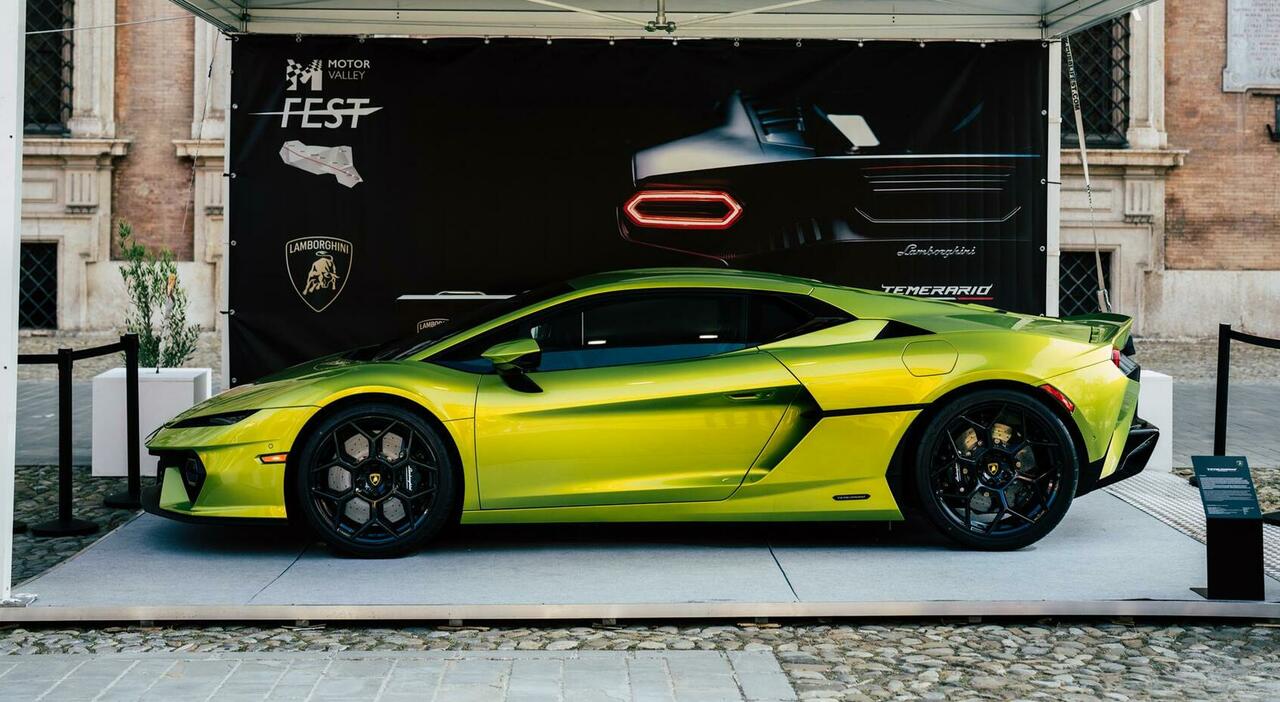 Lamborghini Temerario Alleggerita al Motor Valley Fest 2025