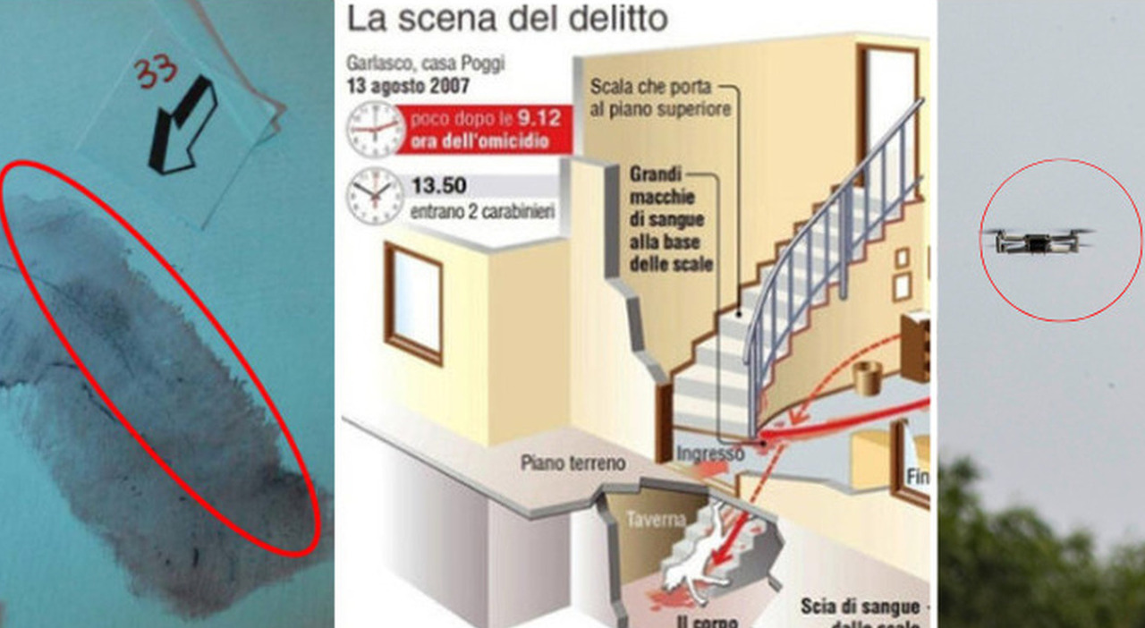 Garlasco, i Ris 7 ore nella villetta dei Poggi. Droni, scanner e un modello 3D per capire chi ha ucciso Chiara. «Ci sono tante stranezze» Garlasco, i Ris 7 ore nella villetta dei Poggi. Droni, scanner e un modello 3D per capire chi ha ucciso Chiara. «Ci sono tante stranezze»