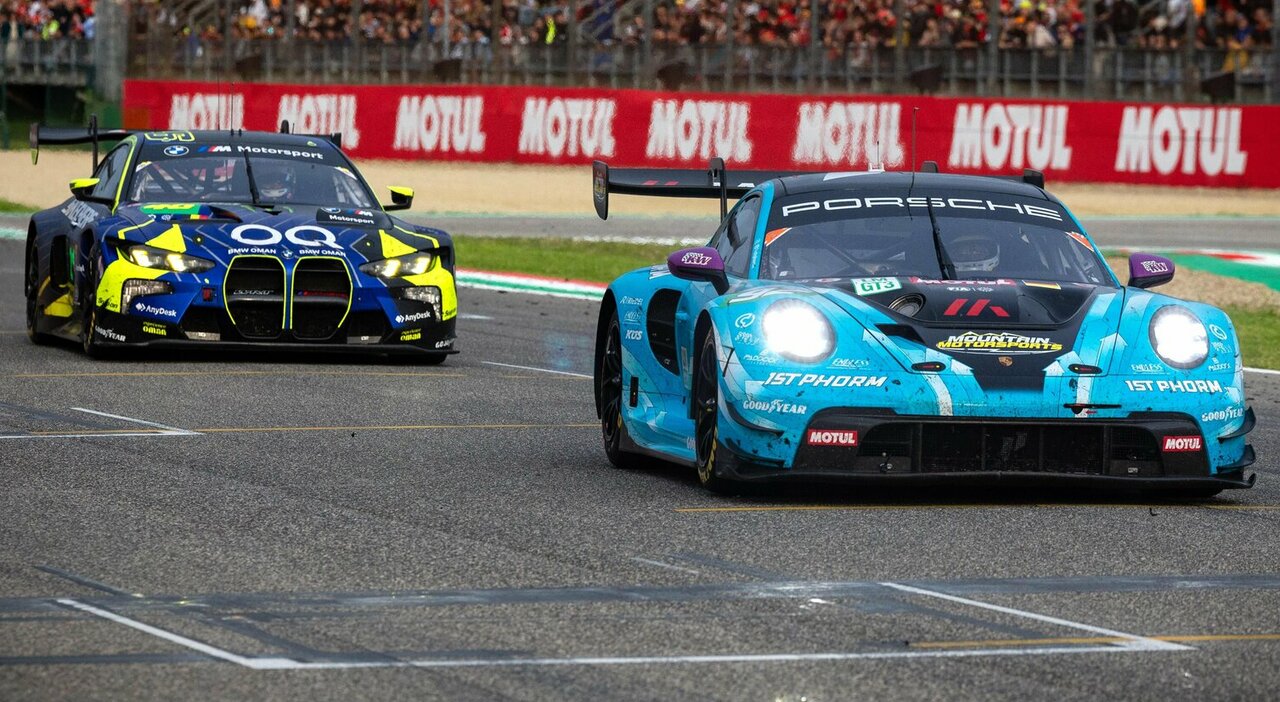 Una Porsche 911 GT3 e una BMW M4