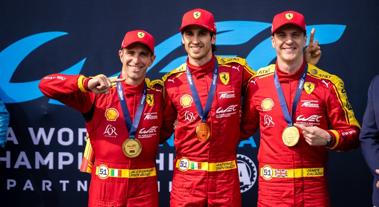 da sinistra Alessandro Pier Guidi e Antonio Giovinazzi