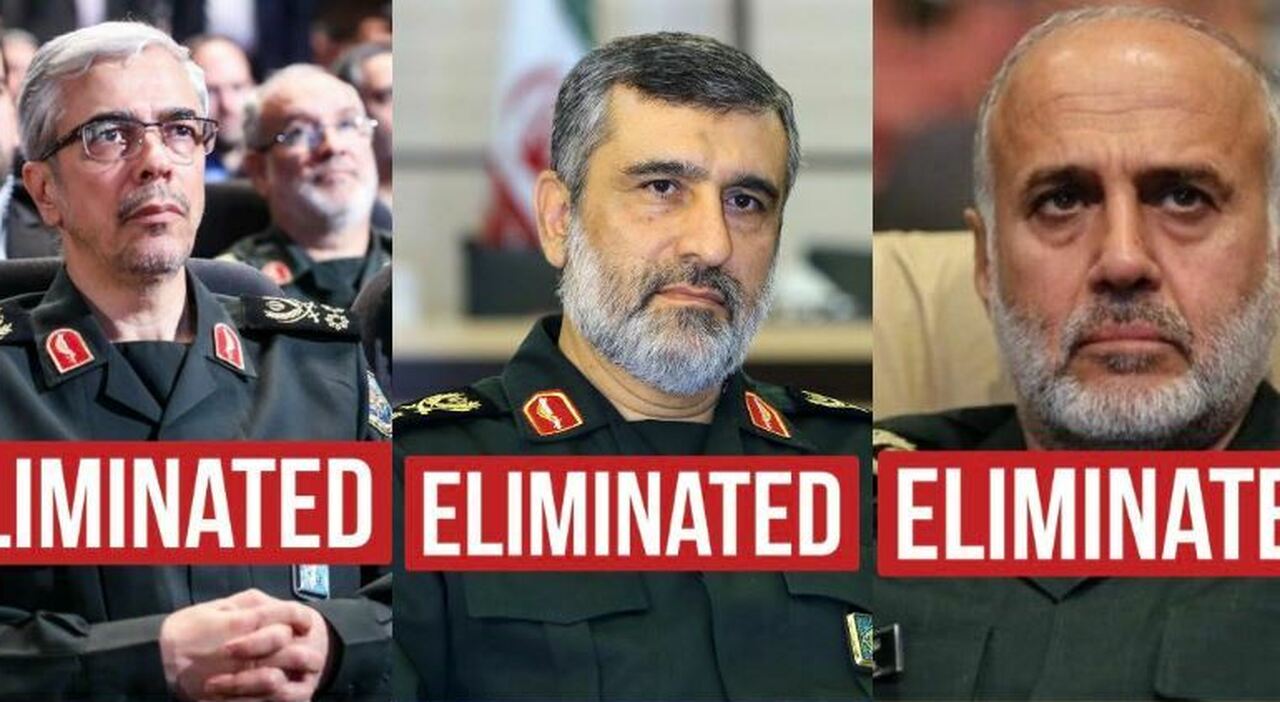 hossein salami la guida dei pasdaran uccisa nel raid di israele morti anche il capo di stato maggiore e il consigliere politico di khamenei