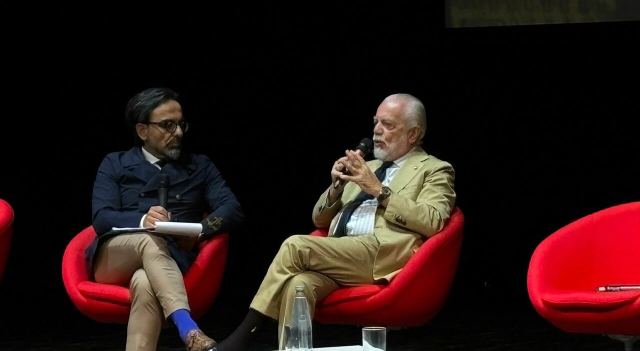 Napoli, De Laurentiis agli Stati generali della cultura: «Amma fatica Napoli, De Laurentiis agli Stati generali della cultura: «Amma fatica