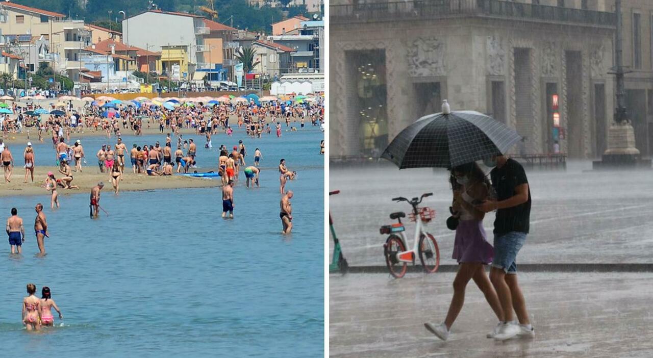 Caldo torrido e spiagge affollate, ma poi tutto cambia: occhio al meteo, sulle Marche arriva l Caldo torrido e spiagge affollate, ma poi tutto cambia: occhio al meteo, sulle Marche arriva l