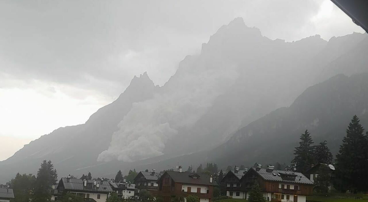 Frana sulla Croda Marcora: l Frana sulla Croda Marcora: l