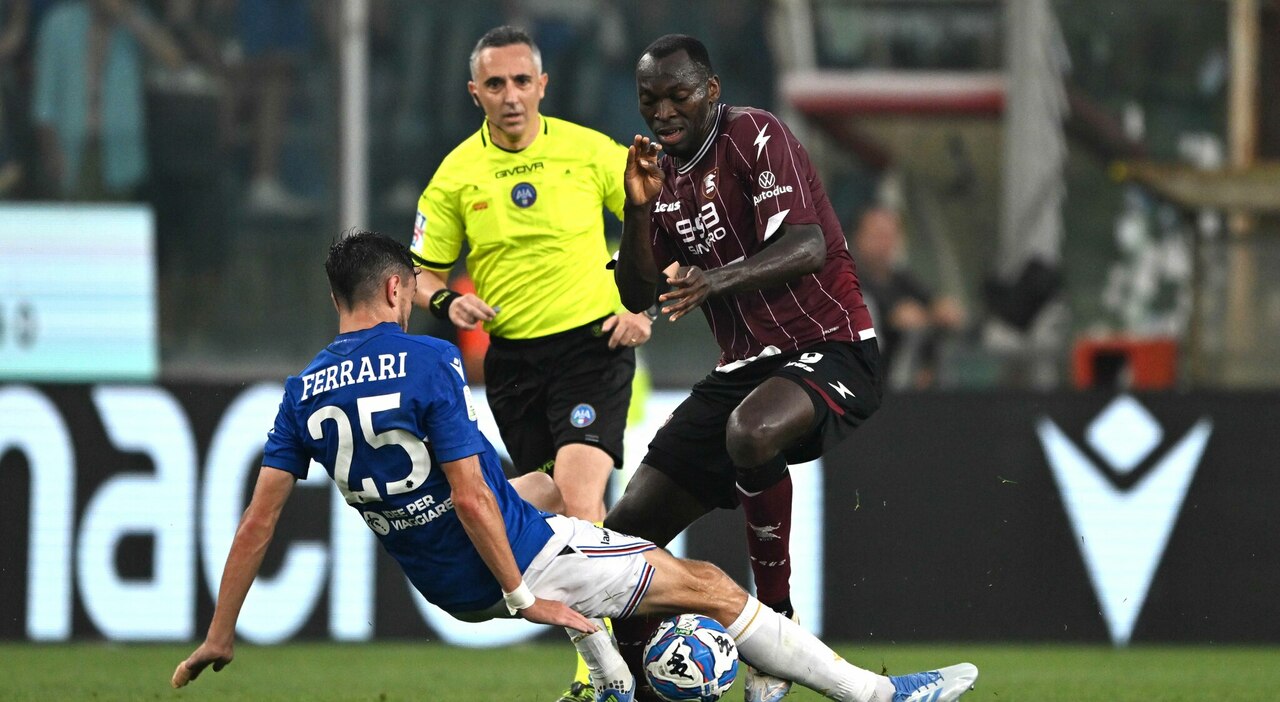 salernitana sampdoria rinvio della gara di playout della serie b si giocher224 domenica 22 giugno