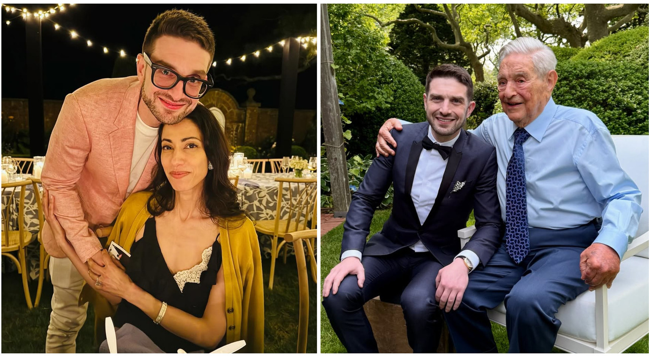 alex soros e huma abedin si sono sposati il doppio matrimonio gli invitati dalla famiglia clinton agli obama e l anello da 12 milioni di euro
