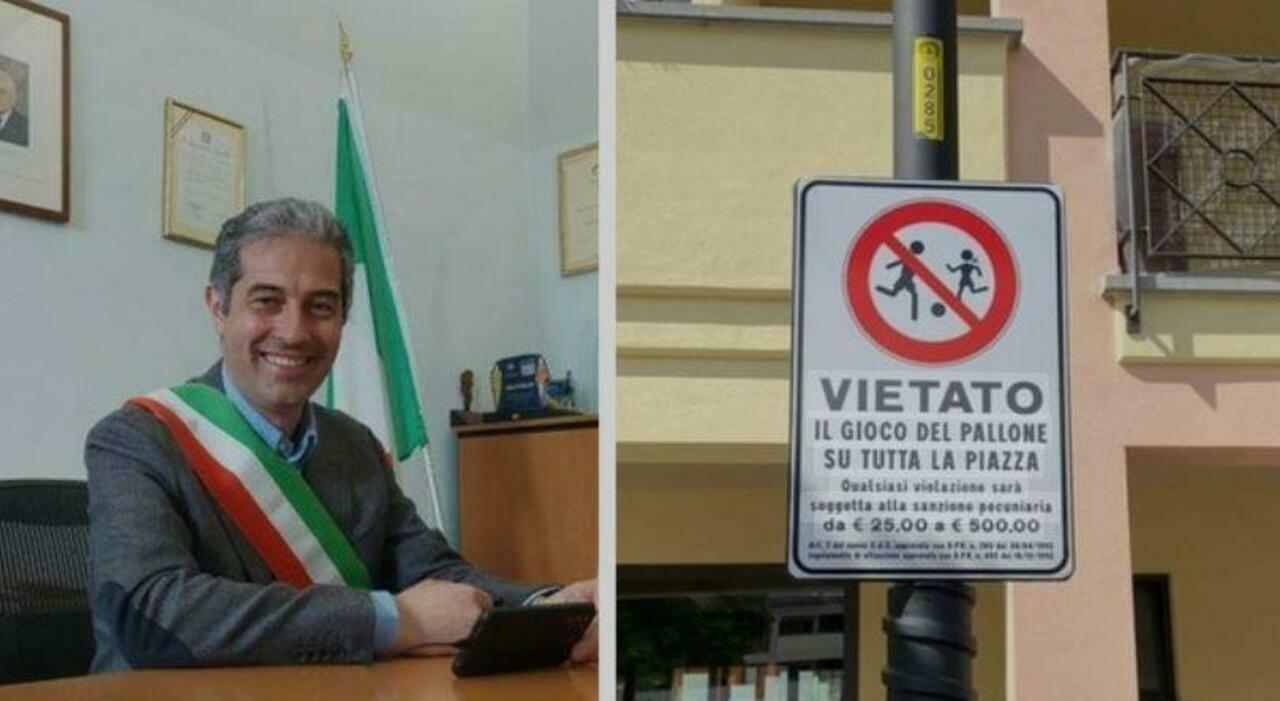 Grottammare, vietato giocare a pallone in piazza in estate (pena una multa fino a 500 euro): l Grottammare, vietato giocare a pallone in piazza in estate (pena una multa fino a 500 euro): l