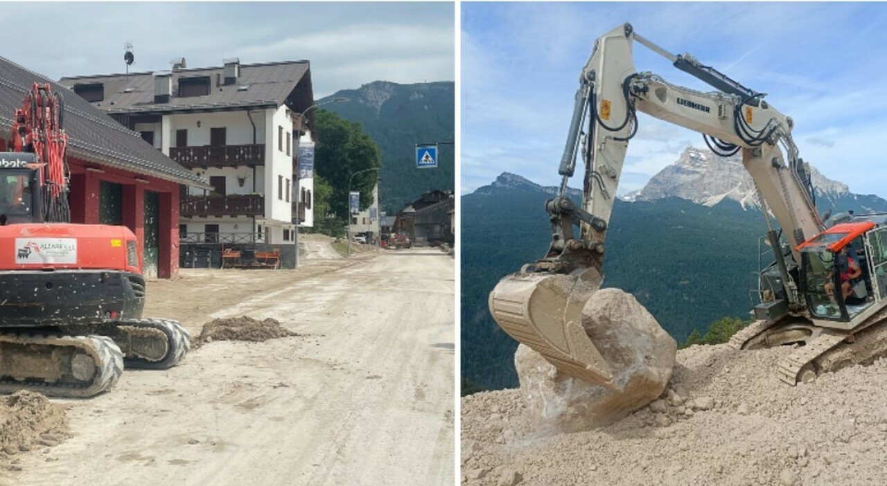 Frana di Borca, la statale Alemagna chiusa ancora un giorno: giovedì la riapertura controllata a vista. Sgomberate tre case Frana di Borca, la statale Alemagna chiusa ancora un giorno: giovedì la riapertura controllata a vista. Sgomberate tre case
