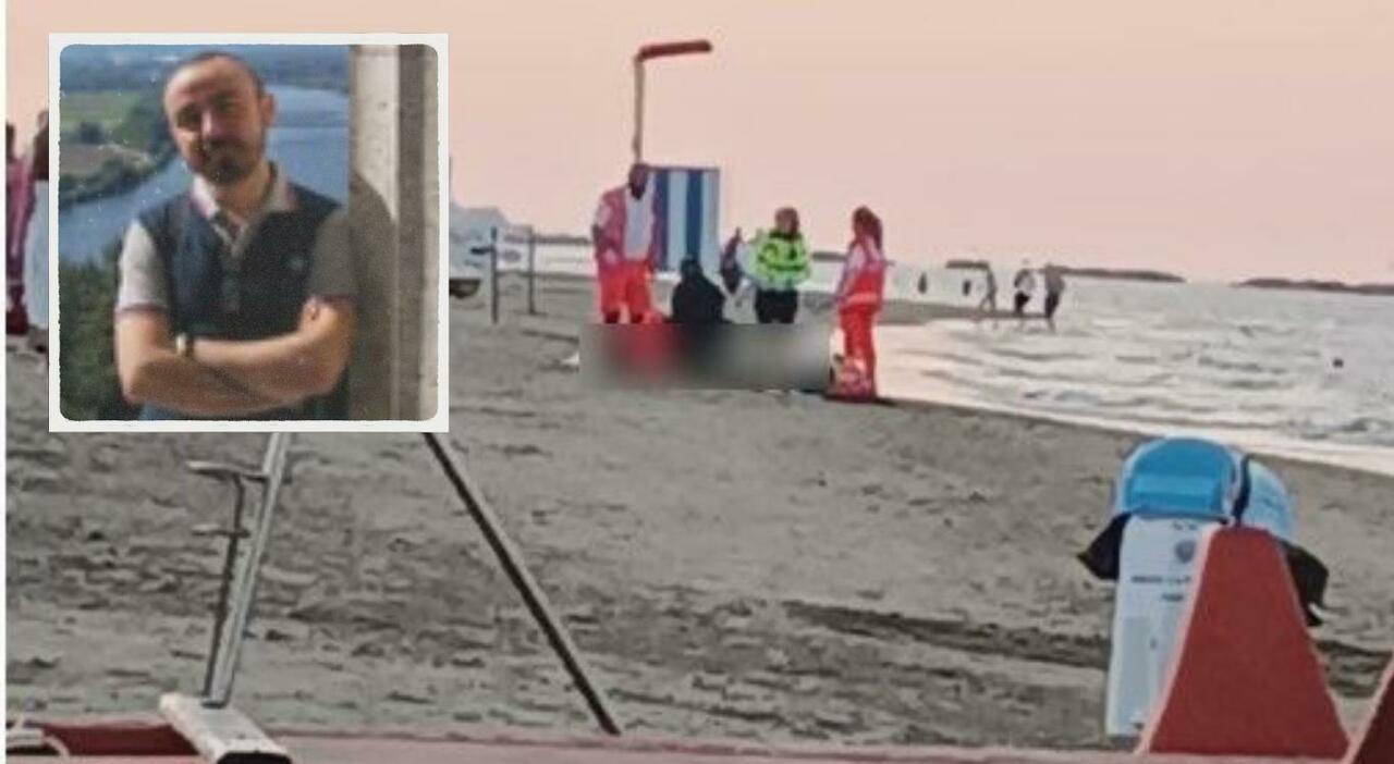 Il bagno al tramonto, poi le urla del figlio di 10 anni: muore Alessandro Verna, stroncato da un malore in mare a Porto San Giorgio Il bagno al tramonto, poi le urla del figlio di 10 anni: muore Alessandro Verna, stroncato da un malore in mare a Porto San Giorgio