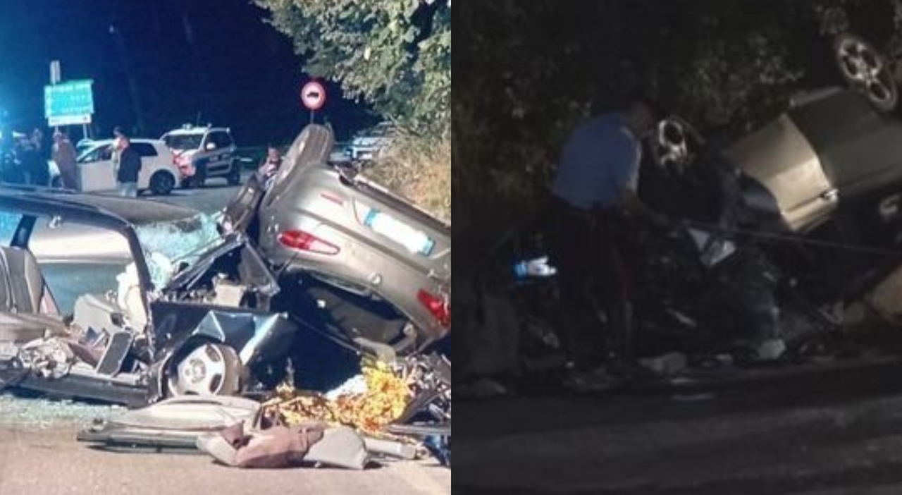scontro tra auto sulla casilina quattro morti chi erano gianni fiacco e danilo cantagallo