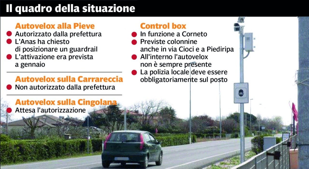 Sulle strade è emergenza sicurezza, ma la burocrazia blocca l?autovelox alla Pieve Sulle strade è emergenza sicurezza, ma la burocrazia blocca l?autovelox alla Pieve