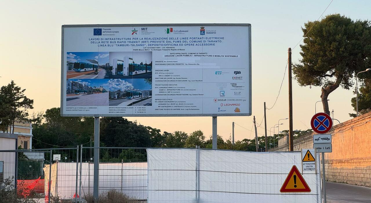 Brt, partono i lavori (e i disagi). Divieti fino alla fine dell?anno