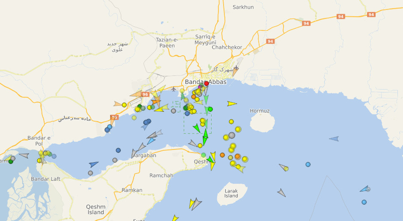 Hormuz, la mappa delle navi militari italiane: dall Hormuz, la mappa delle navi militari italiane: dall