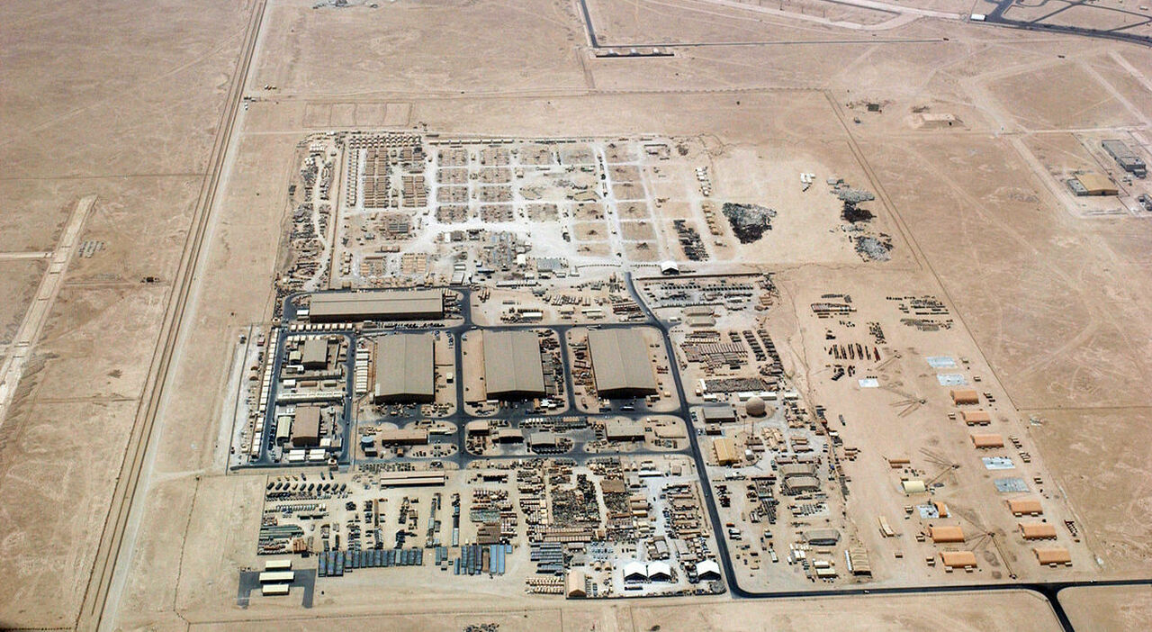 Al Udeid, la base Usa in Qatar sede (nel deserto) del Central Command: all Al Udeid, la base Usa in Qatar sede (nel deserto) del Central Command: all