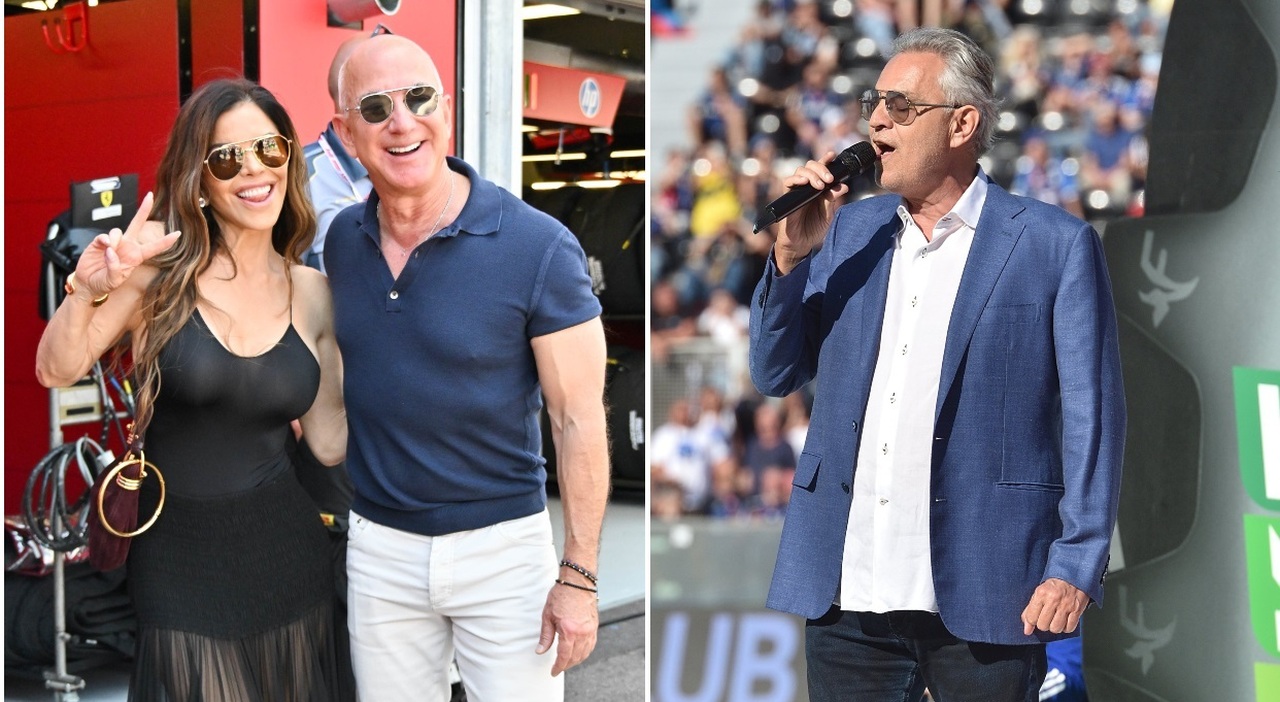 Jeff Bezos e Lauren Sanchez: Andrea Bocelli canterà al matrimonio dell