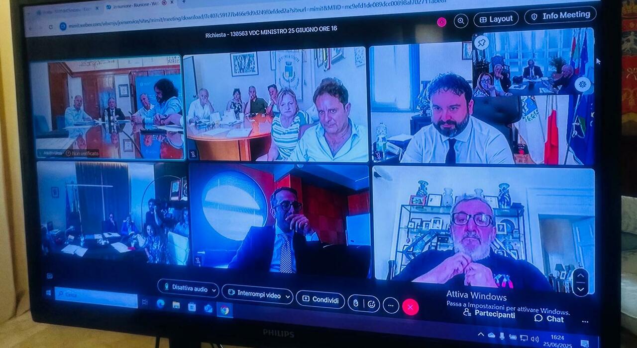 ex ilva vertice mimit enti locali il nodo resta sempre il gas urso ascoltiamo proposte
