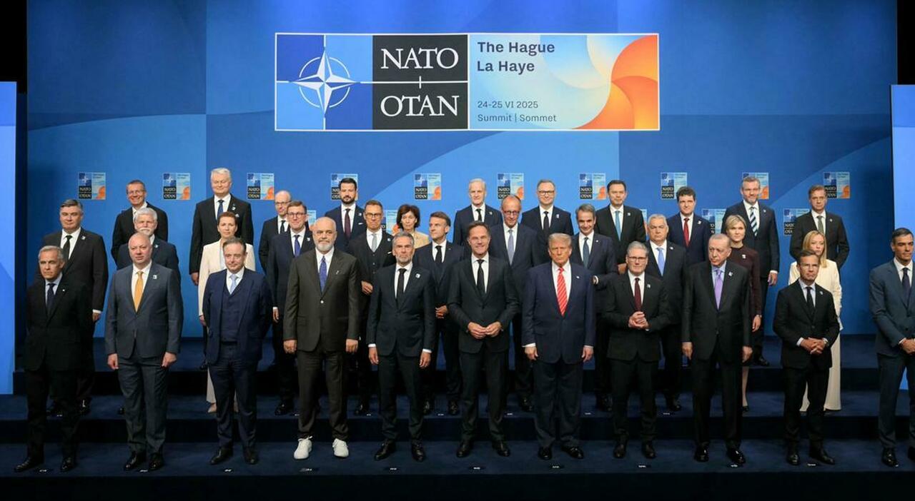 Nato, accordo sulle armi: fissato l?obiettivo del 5%. Il sì da 32 Paesi, la Spagna si sfila: ira Trump Nato, accordo sulle armi: fissato l?obiettivo del 5%. Il sì da 32 Paesi, la Spagna si sfila: ira Trump
