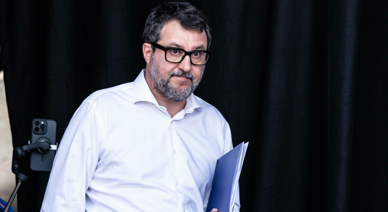 il ministro delle Infrastrutture e dei Trasporti, Matteo Salvini