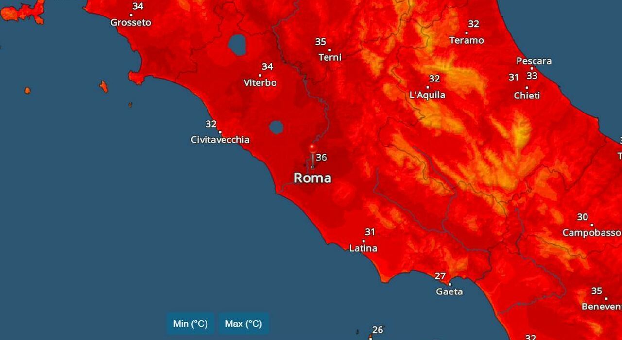 Caldo Roma, domani bollino rosso: quanto dura, cosa fare, cosa mangiare e rischi per la salute