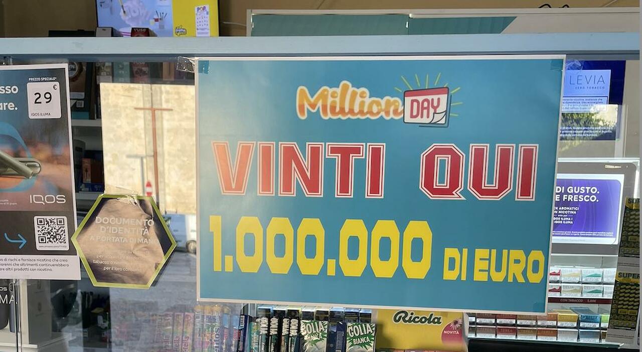 Salento, sorpresa in diretta nella ricevitoria: un giovane vince un milione di euro e scoppia in lacrime Salento, sorpresa in diretta nella ricevitoria: un giovane vince un milione di euro e scoppia in lacrime