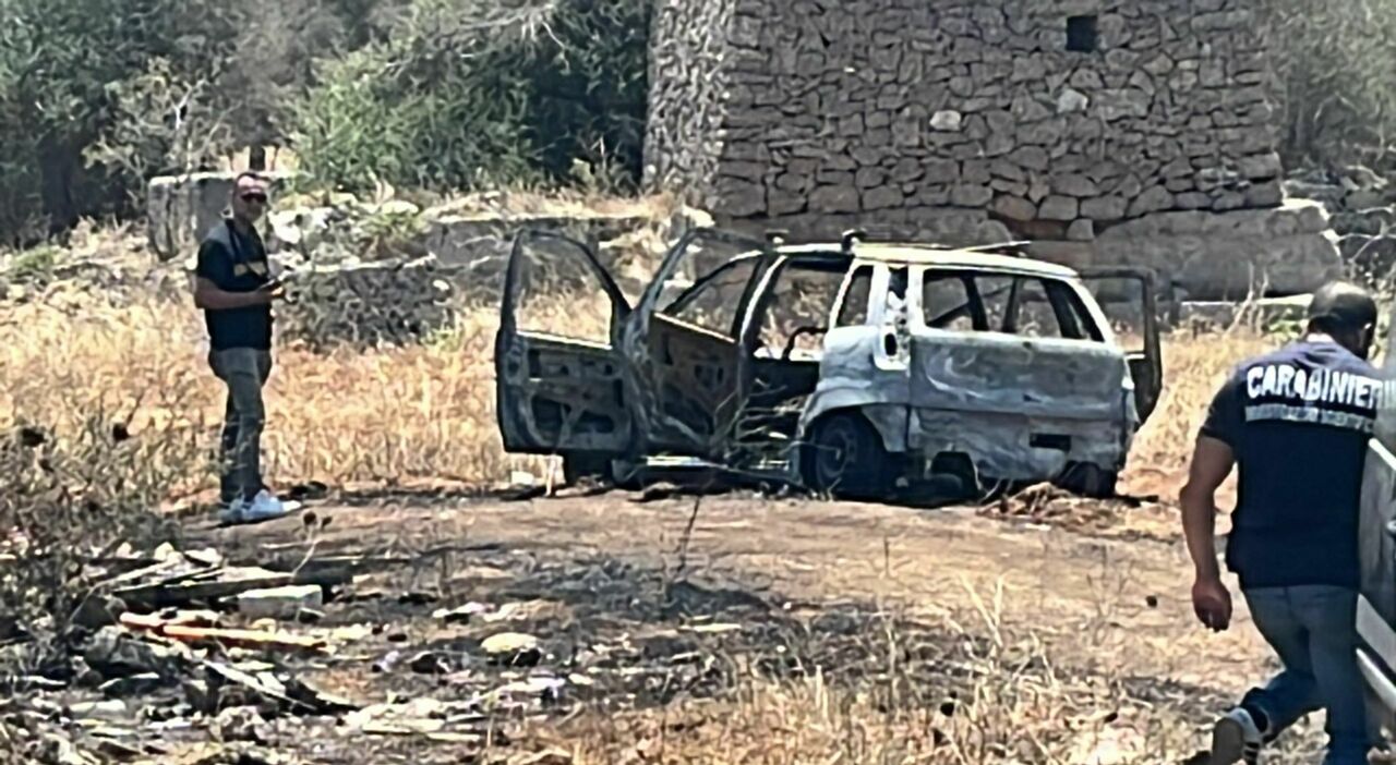 Salento, corpo carbonizzato di un uomo trovato in un Salento, corpo carbonizzato di un uomo trovato in un