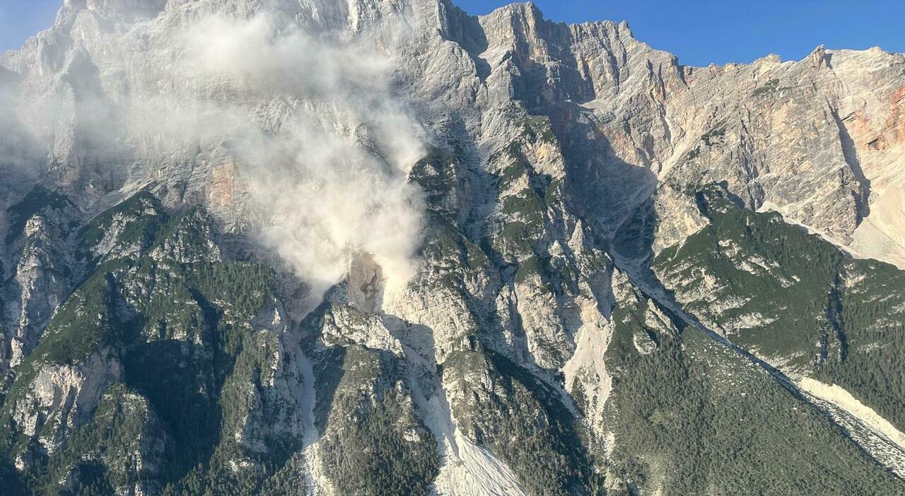 croda marcora ancora una frana arrivano le telecamere per i monitoraggi e il protocollo di intervento unico